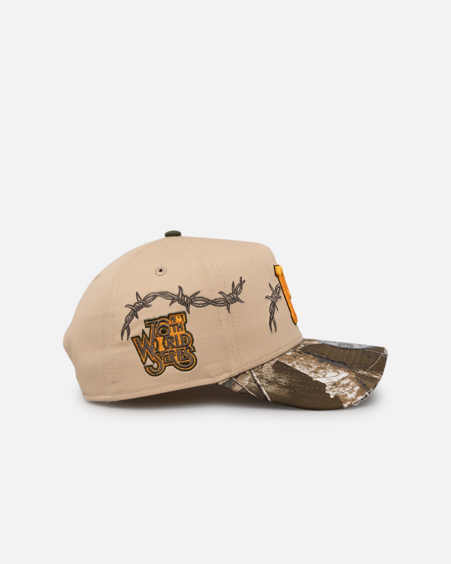 New Era Pittsburgh Pirates 'Real Tree Edge Grit' 9FORTY A-Frame Snapback Oat Milk/Real Tree