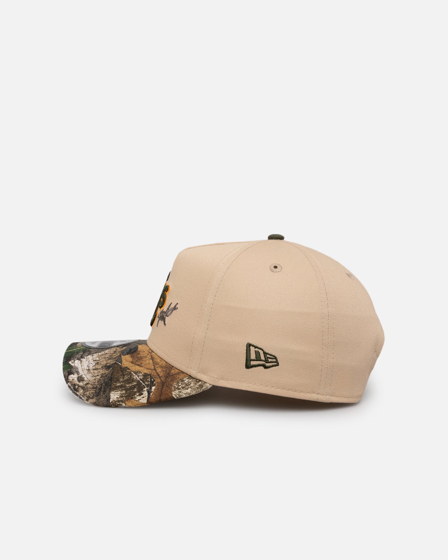 New Era Oakland Athletics 'Real Tree Edge Grit' 9FORTY A-Frame Snapback Oat Milk/Real Tree