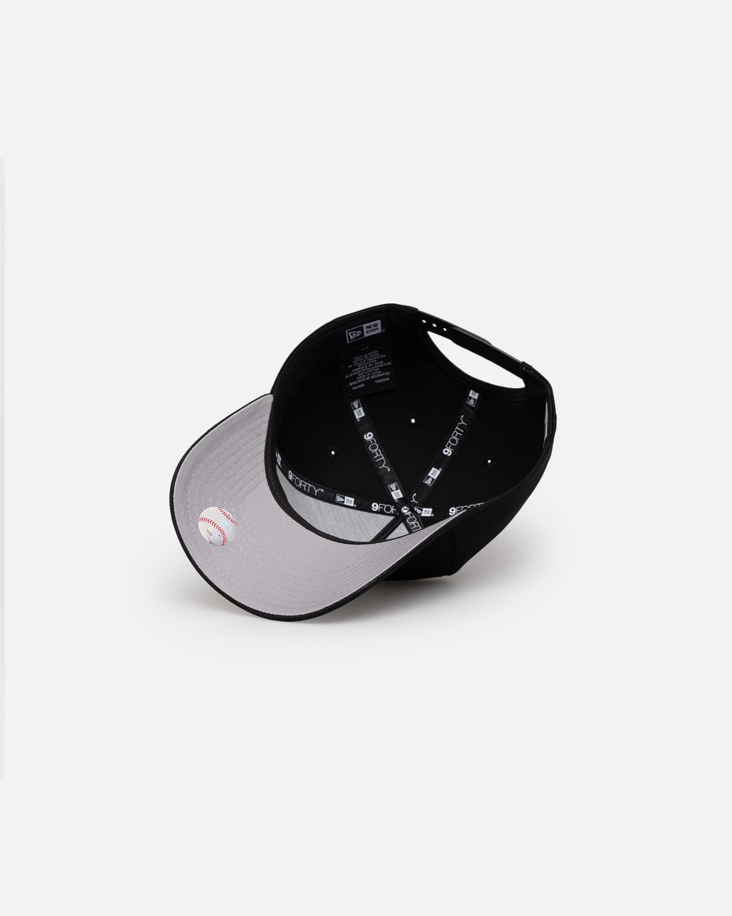 New Era Houston Astros 'Gothic Arch' 9FORTY A-Frame Snapback Black/White