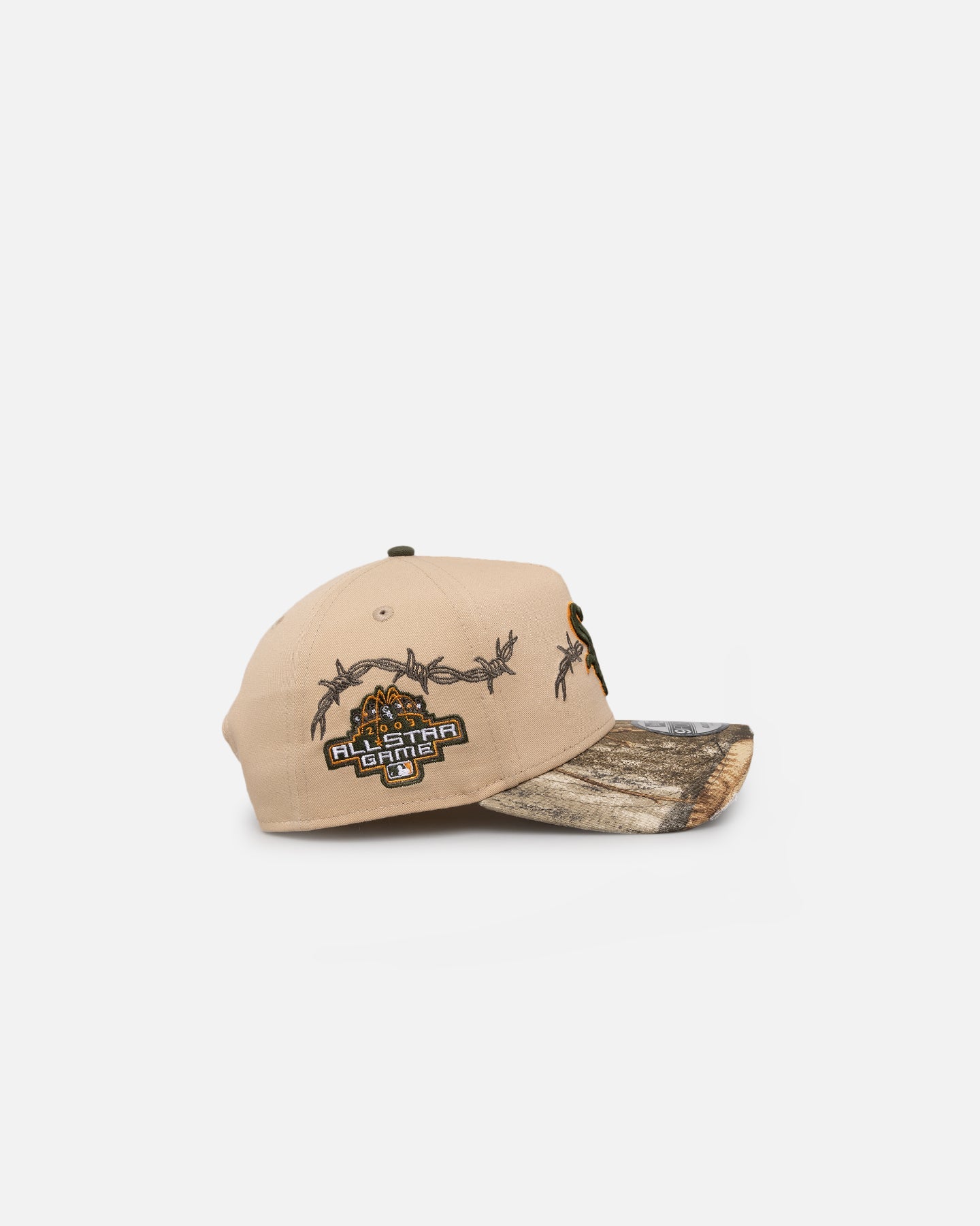 New Era Chicago White Sox 'Real Tree Edge Grit' 9FORTY A-Frame Snapback Oat Milk/Real Tree