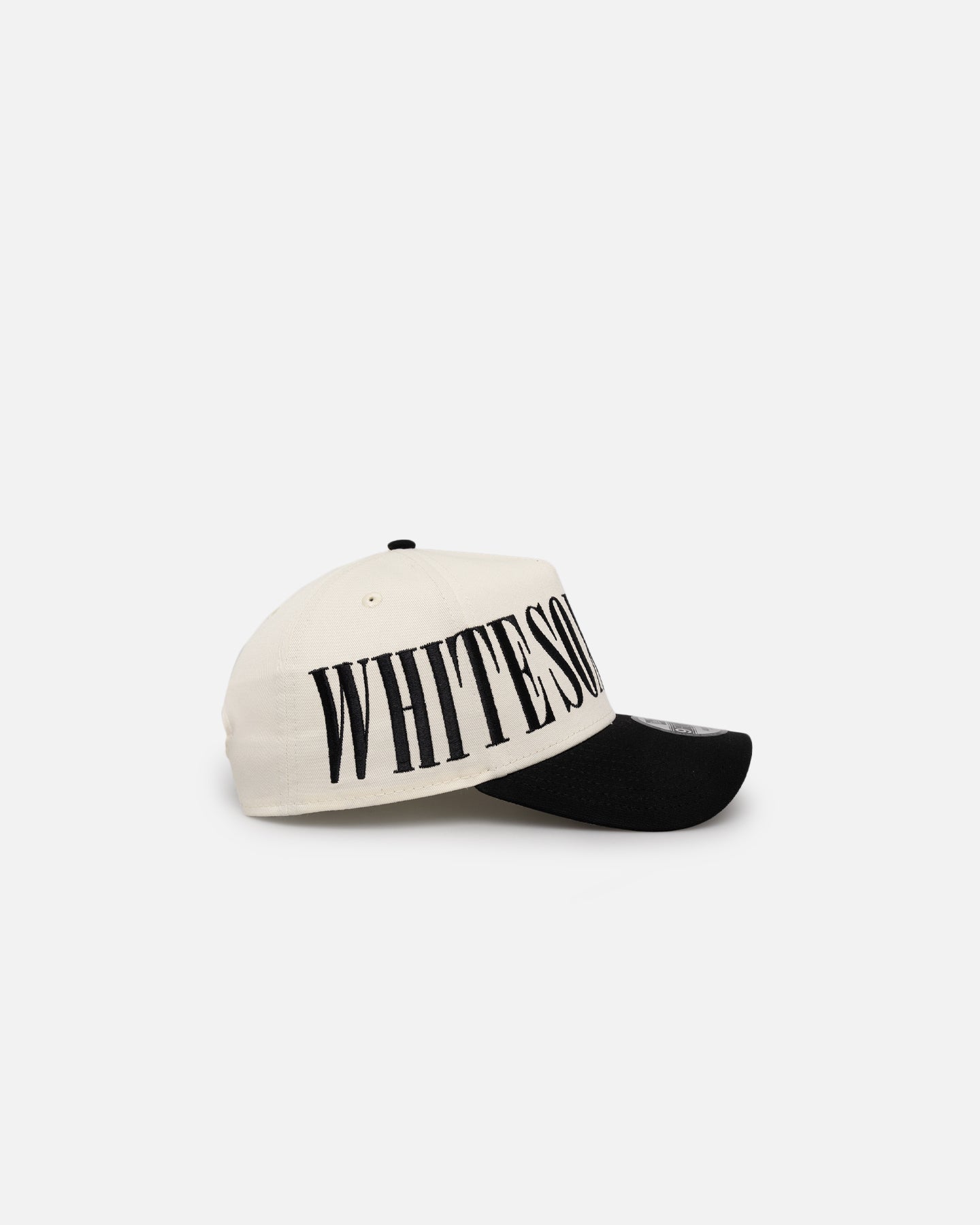 New Era Chicago White Sox 'Tall Text' 9FORTY A-Frame Snapback Chrome White/OTC