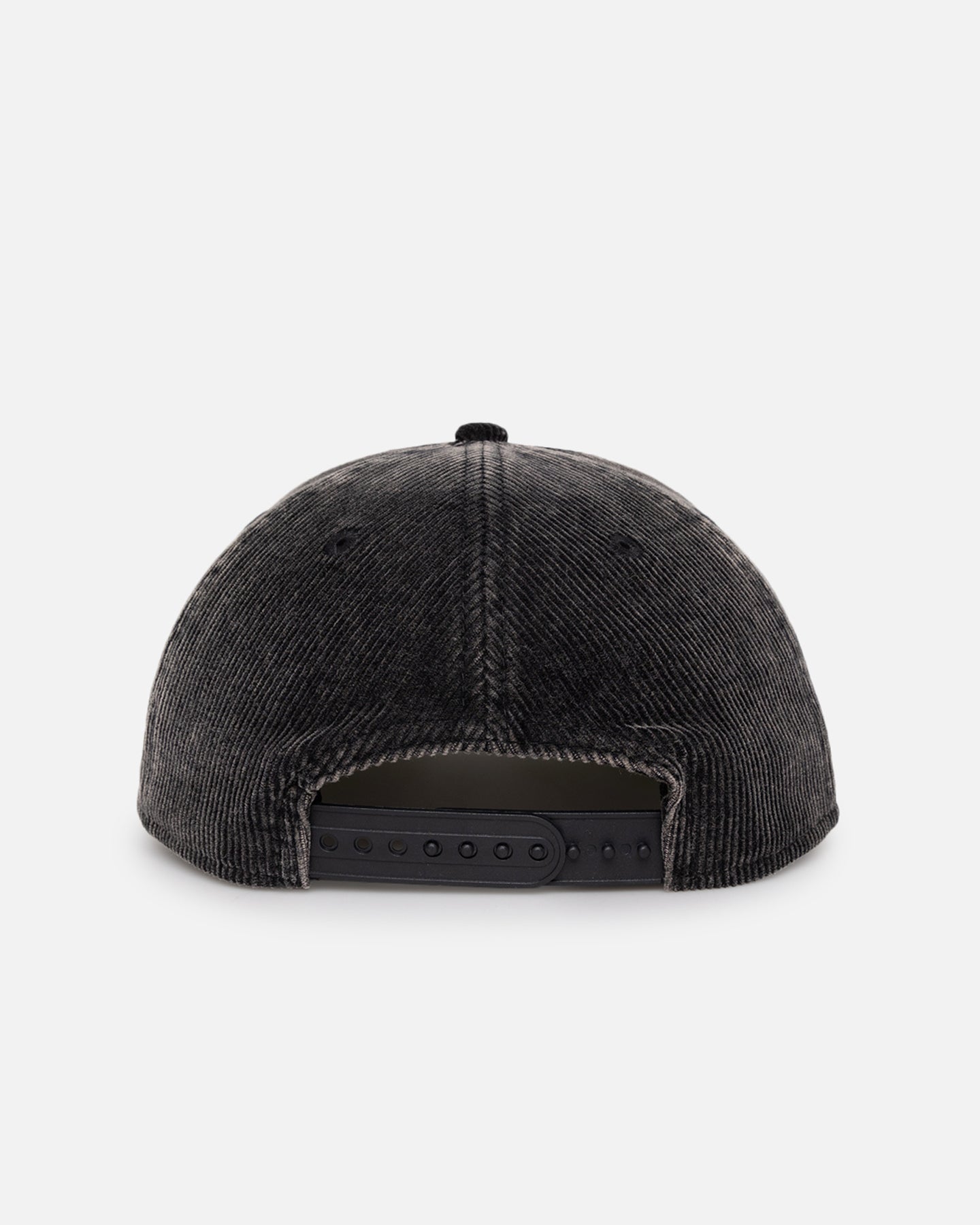 New Era New York Yankees 'Washed Corduroy Golfer' Pre-Curved Golfer Snapback Washed Black