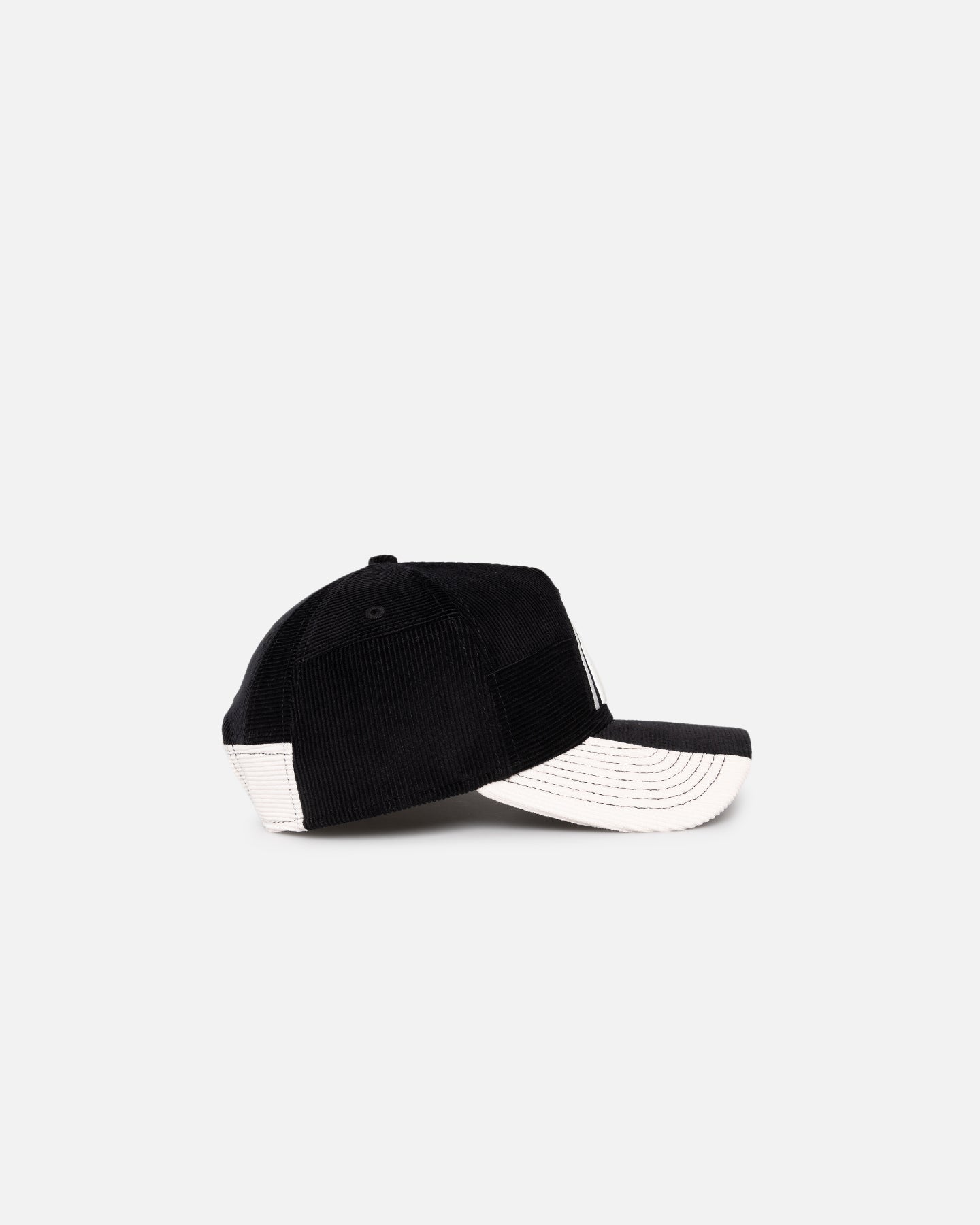 New Era Houston Astros 'Patchwork Corduroy' 9FORTY A-Frame Snapback Black/Cream