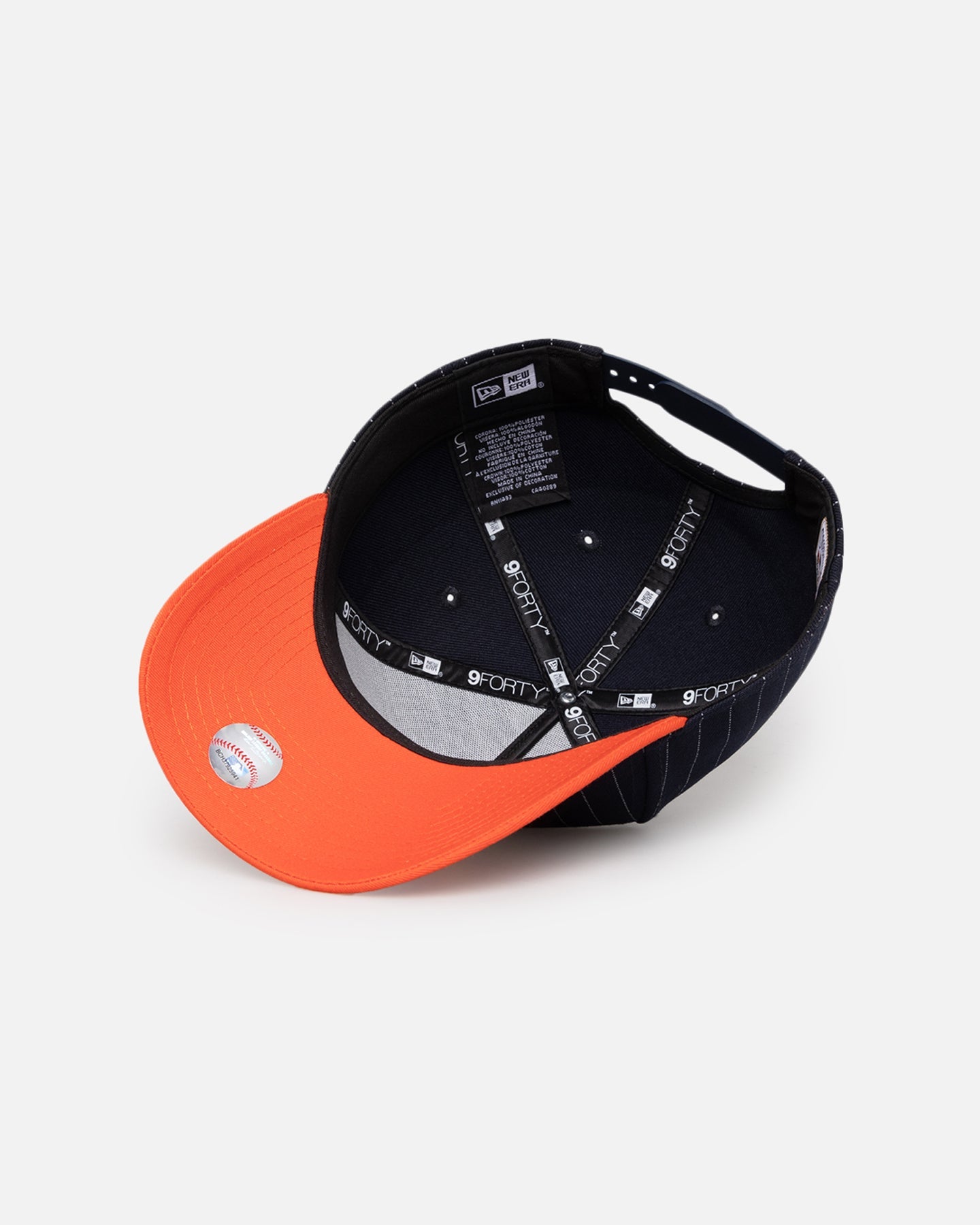 New Era Houston Astros '2-Tone Pinstripe' 9FORTY A-Frame Snapback Pinstripe