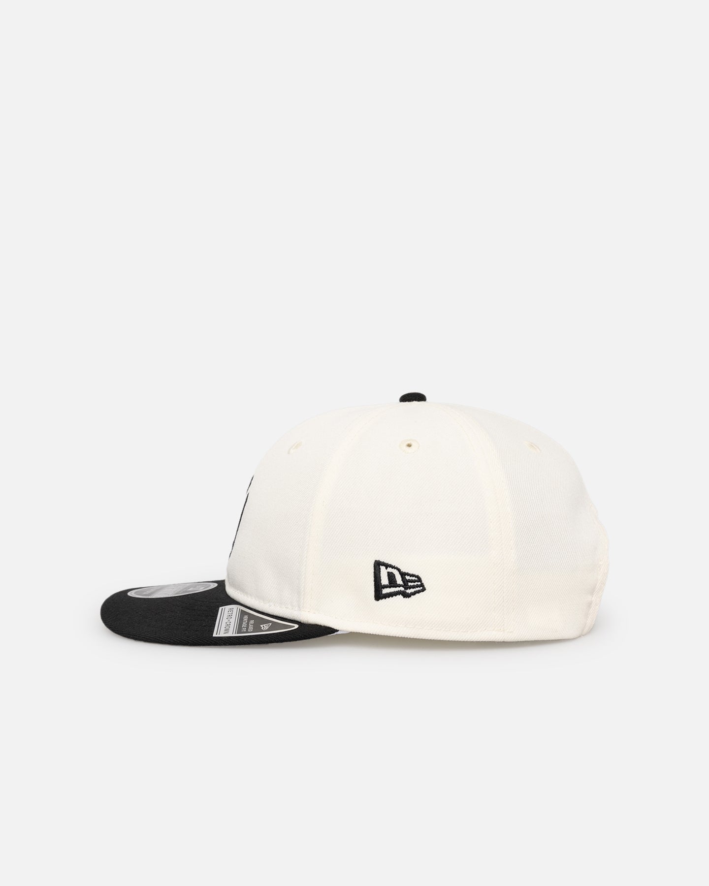 New Era New York Yankees 'Retro Crown Classic' 9FIFTY Retro Crown Strapback Chrome White/Black