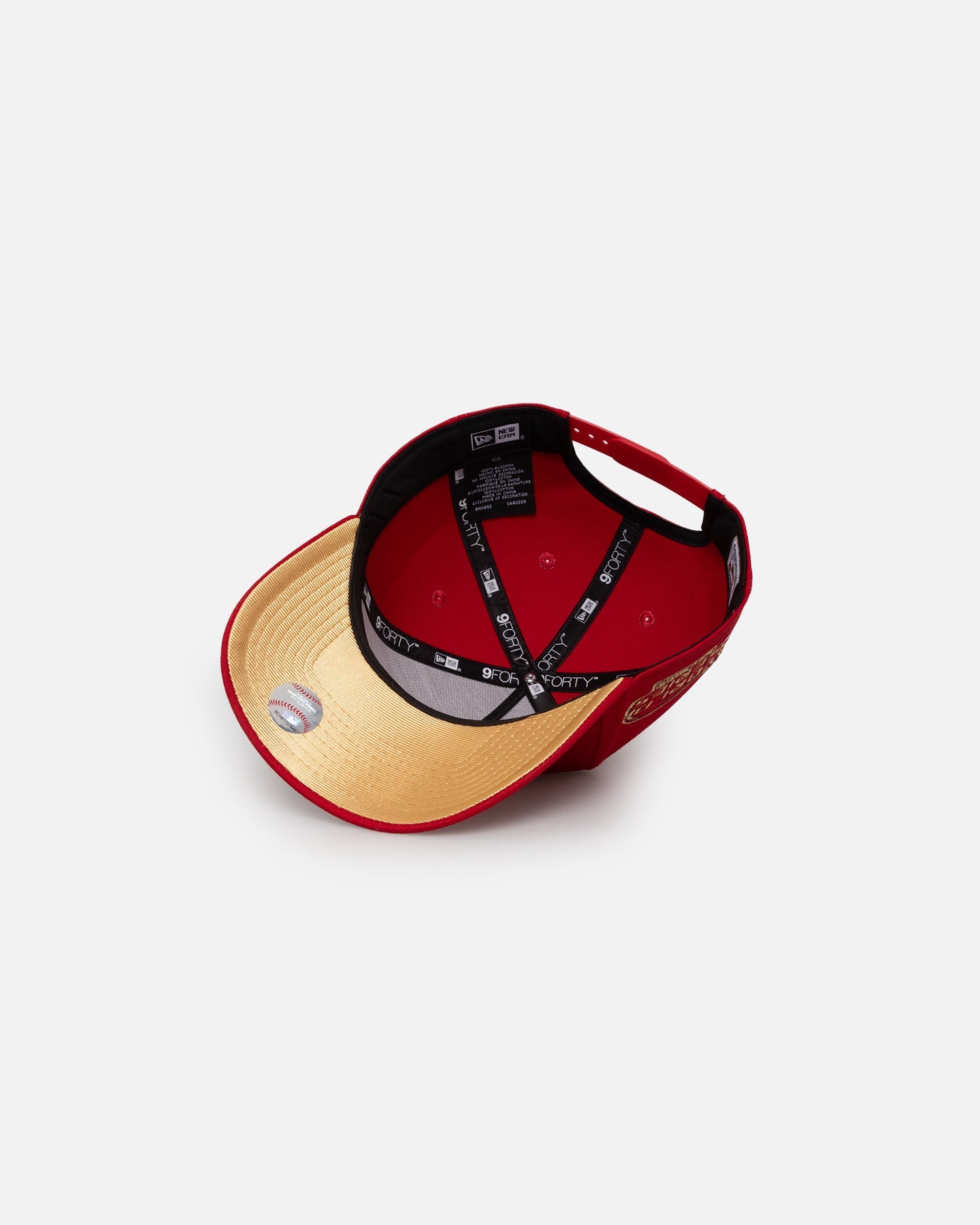New Era Boston Red Sox 'Year Of The Dragon' 9FORTY A-Frame Snapback Scarlet/Gold