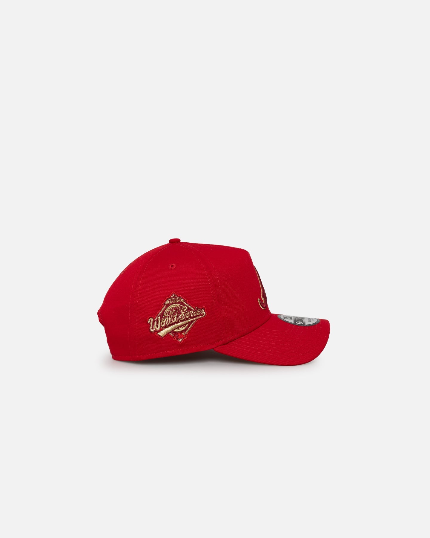 New Era Atlanta Braves 'Year Of The Dragon' 9FORTY A-Frame Snapback Scarlet/Gold