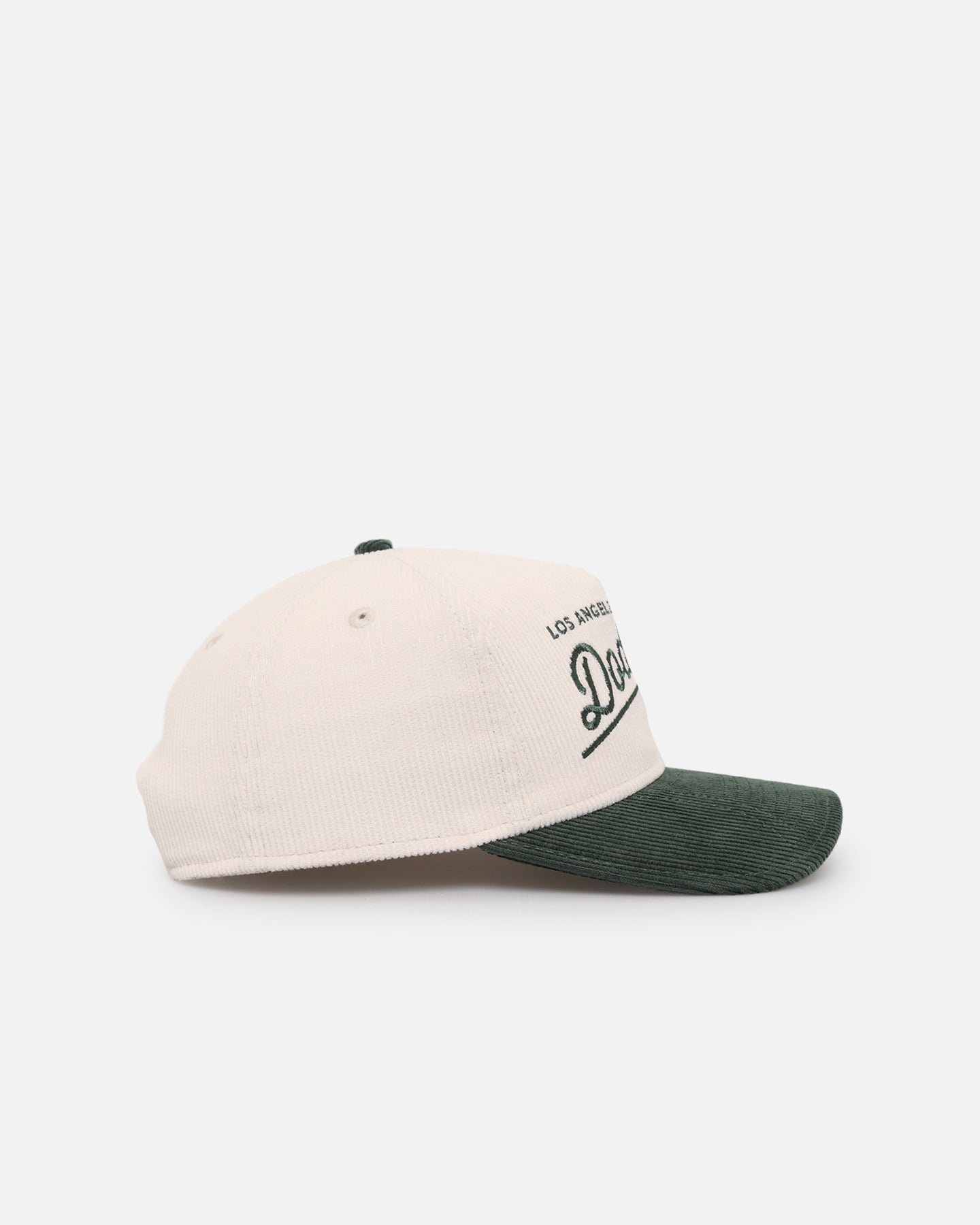 New Era Los Angeles Dodgers 'Heritage Golf' Pre-Curved Golfer Snapback Chrome White
