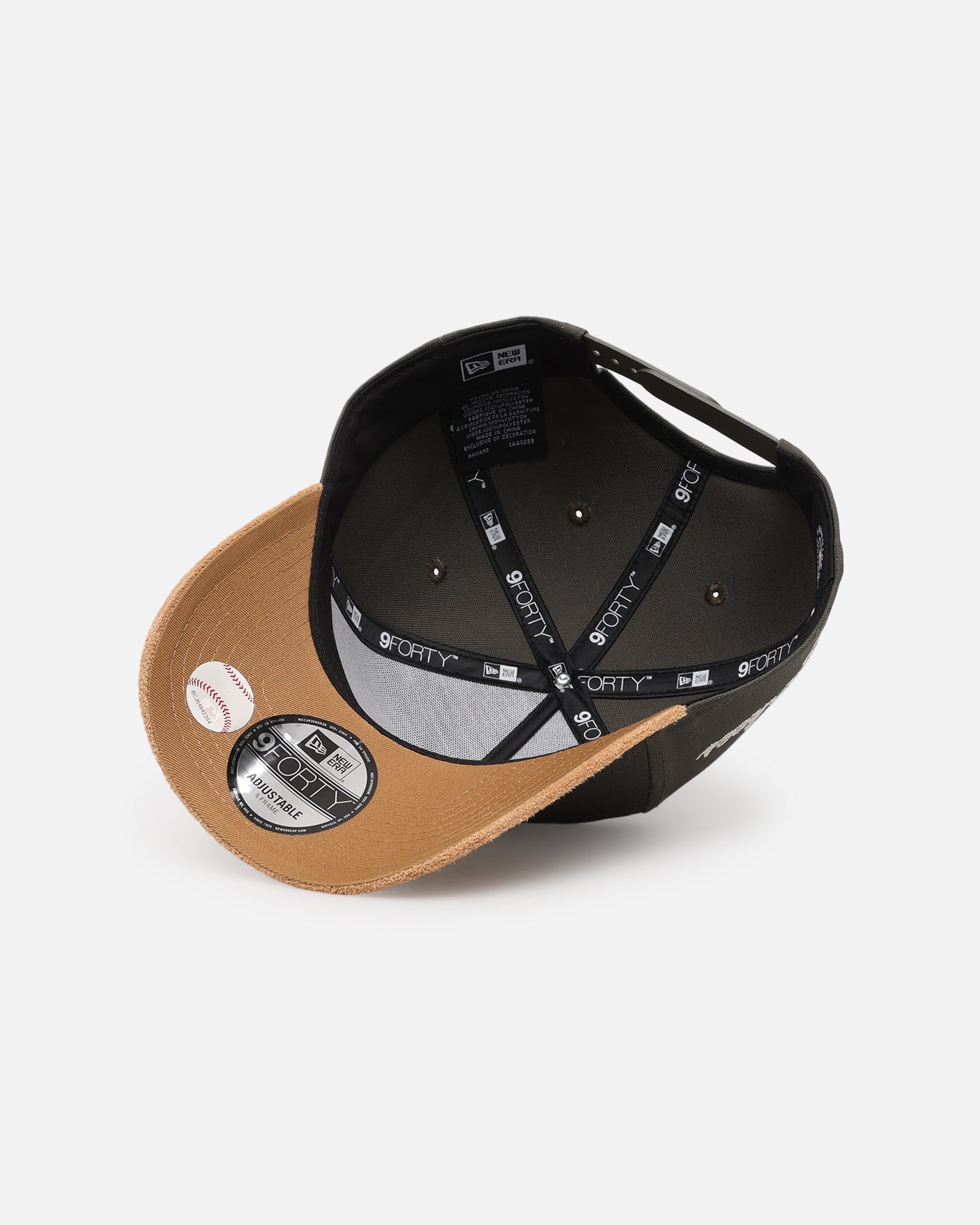 New Era New York Yankees 'Moss Canvas Wheat' 9FORTY A-Frame Snapback Moss Canvas/Ivory