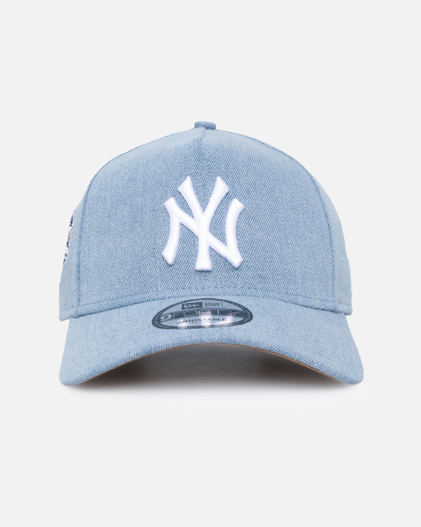 New Era New York Yankees 'Denim' 9FORTY A-Frame Snapback Denim/Wheat/White