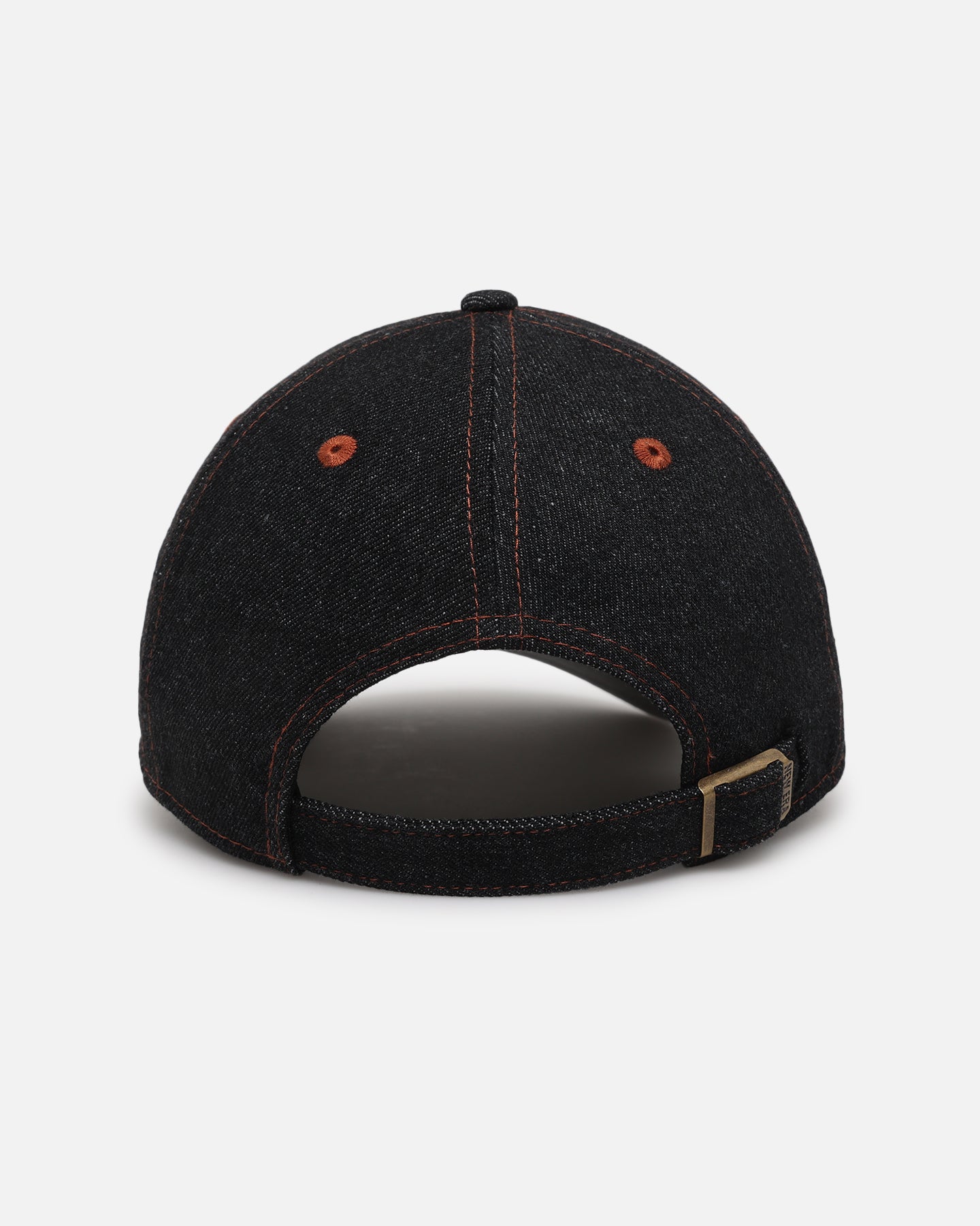 New Era New York Yankees "Black Denim" Classic Casual Strapback Black Denim/Rust Contrast