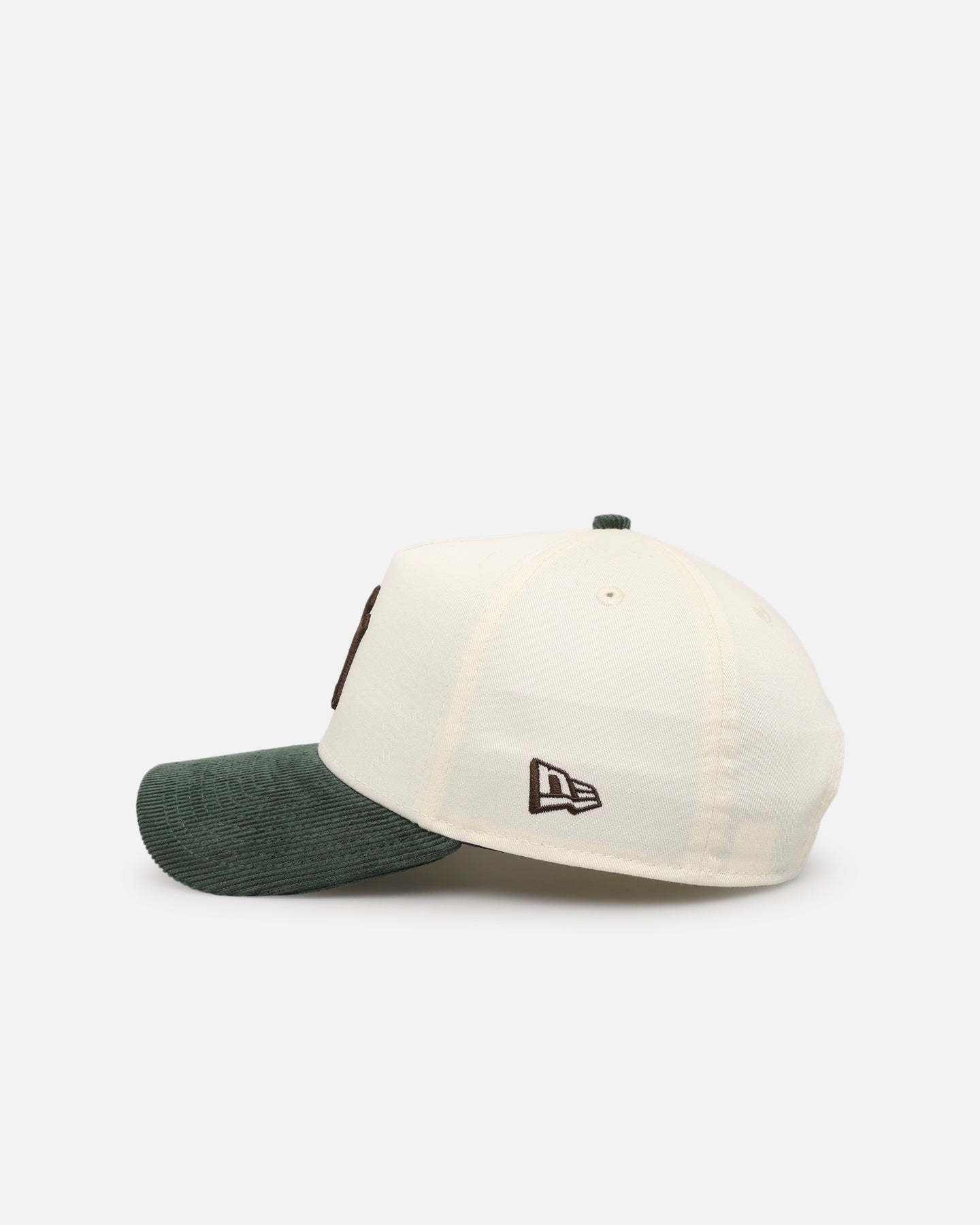 New Era New York Yankees 'Chrome White Green' Corduroy Visor 9FORTY A-Frame Snapback Chrome