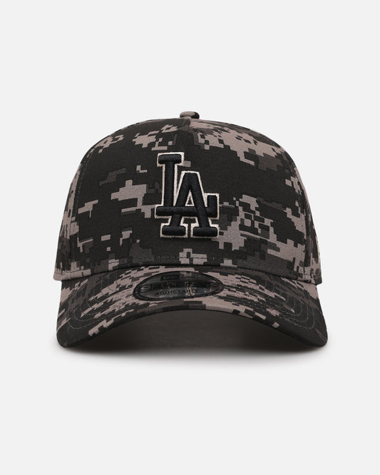 New Era Los Angeles Dodgers 'Black Digi Camo' 9FORTY A-Frame Snapback Black/Grey
