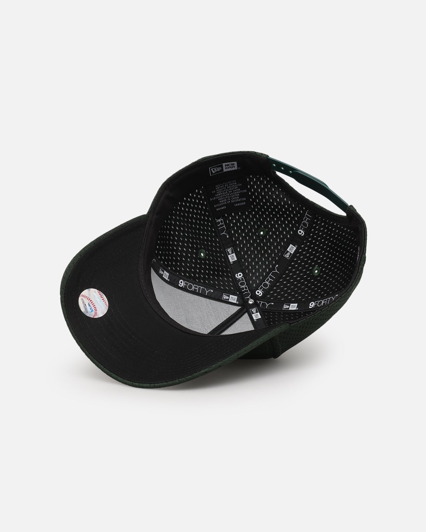 New Era Los Angeles Dodgers 'Green Mesh' 9FORTY A-Frame Snapback Dark Green