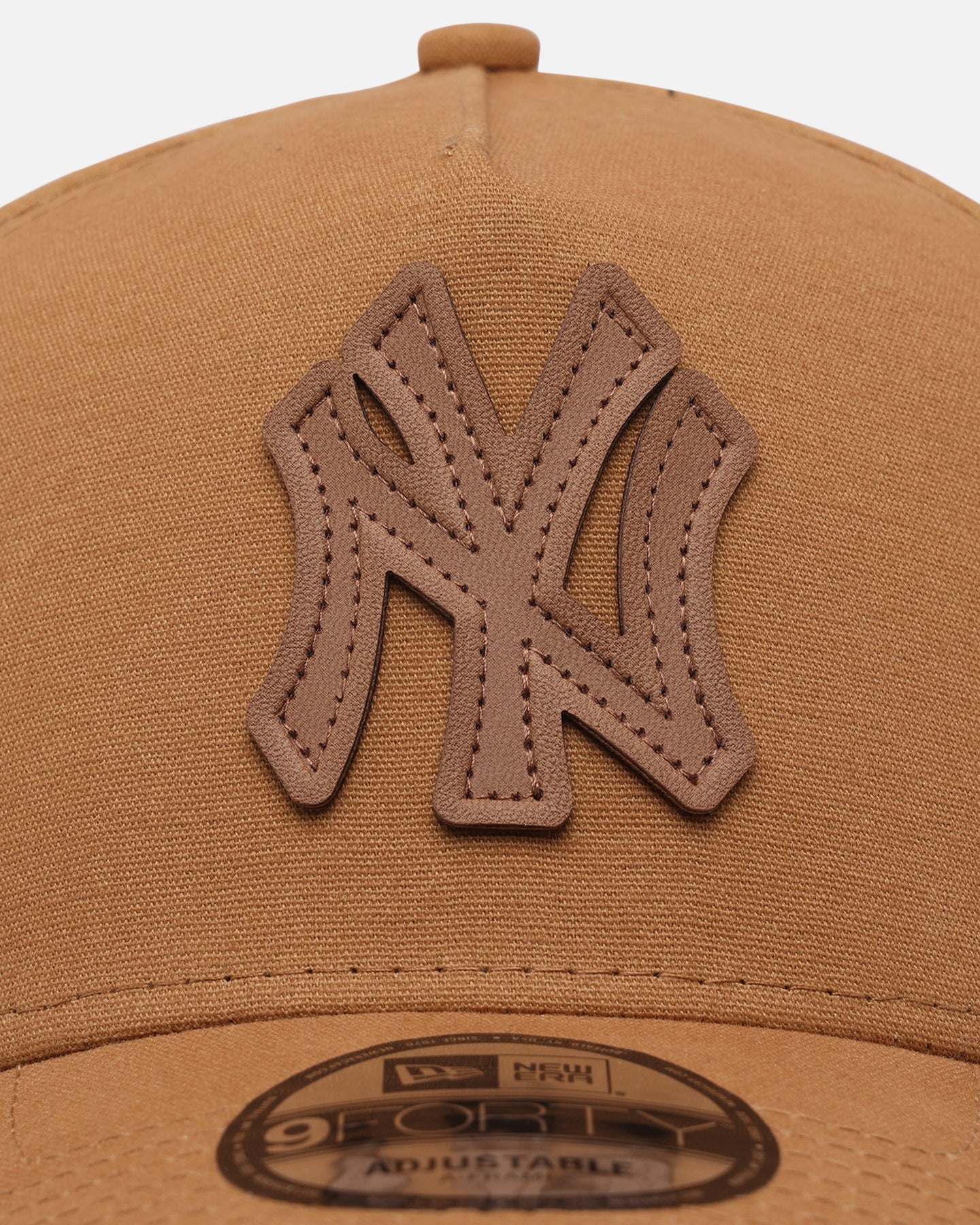 New Era New York Yankees 'Wheat Canvas' 9FORTY A-Frame Snapback Wheat