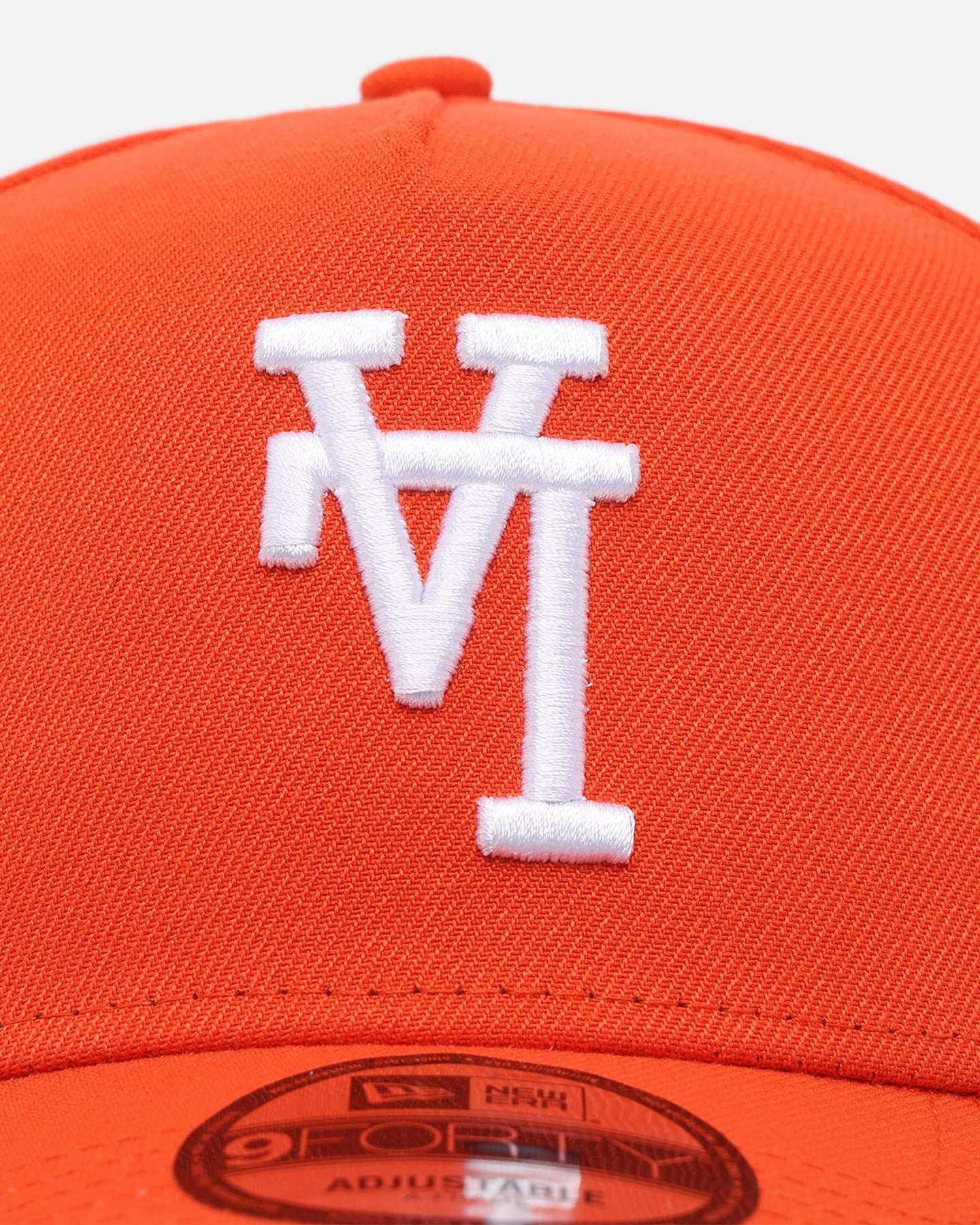 New Era Los Angeles Dodgers 'Upside Down LA Polychromatic' 9FORTY A-Frame Snapback Orange
