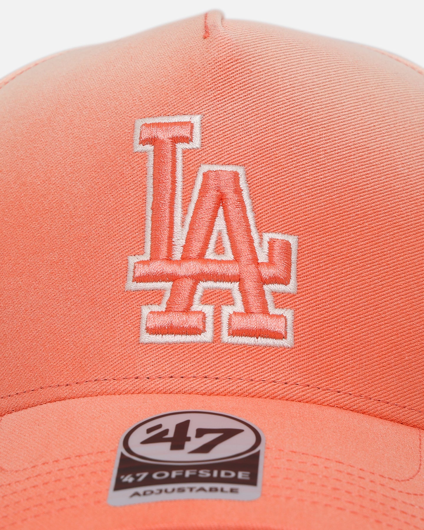47 Brand Los Angeles Dodgers 'Sunbleach' 47 Offside Snapback Orange