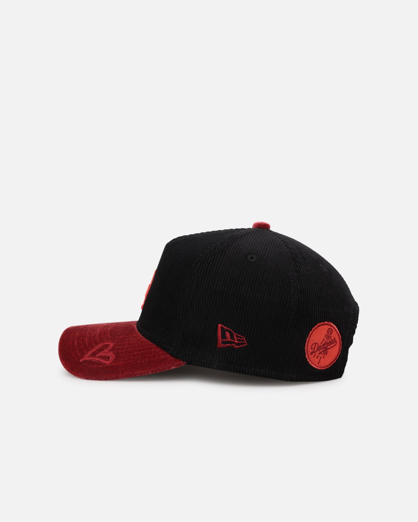 New Era Los Angeles Dodgers 'Velvet Cord Certified Lover' 9FORTY A-Frame Premium Corduroy Snapback Violet