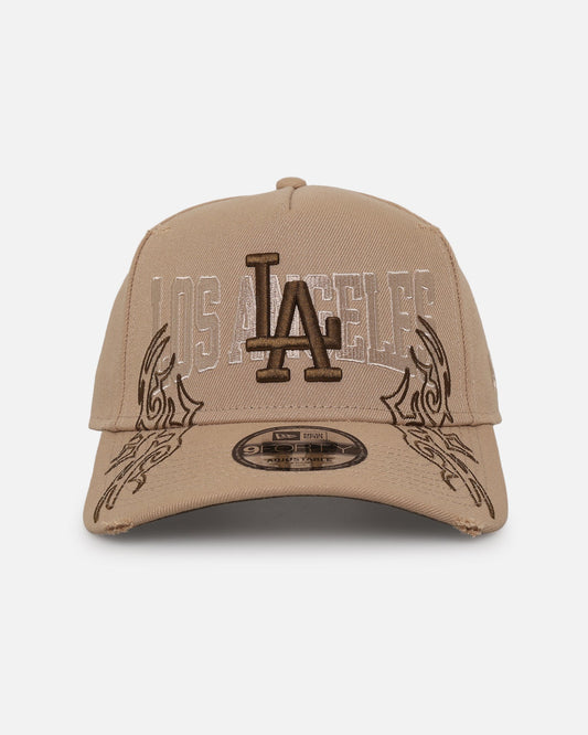 New Era Los Angeles Dodgers 'Tribal' 9FORTY A-Frame Snapback Camel