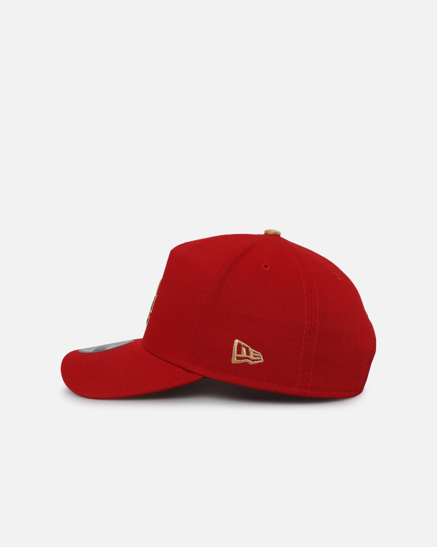 New Era Los Angeles Dodgers 'Year Of The Snake' 9FORTY A-Frame Snapback Red/Gold