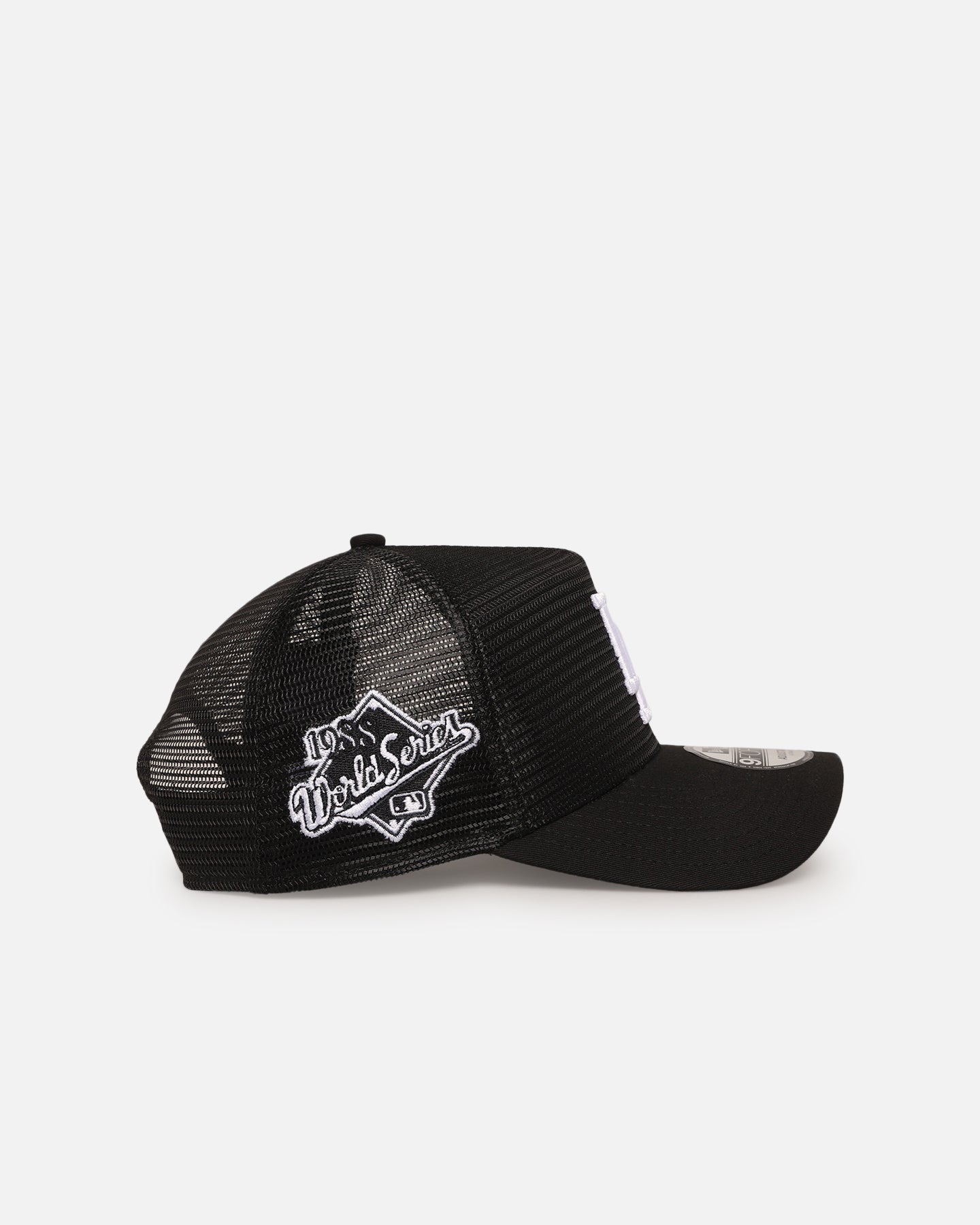 New Era Los Angeles Dodgers 'Polychromatic Mesh' 9FORTY A-Frame Snapback Black/White