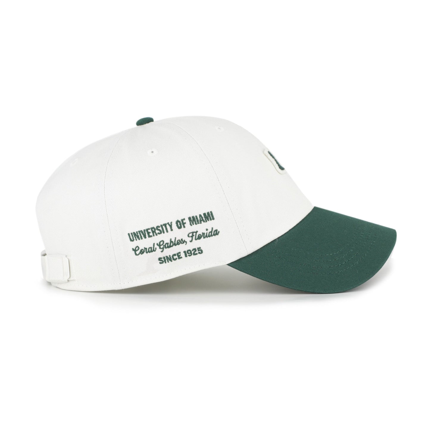 MIAMI HURRICANES CONTEMPORARY BASICS TWO TONE '47 CLEAN UP