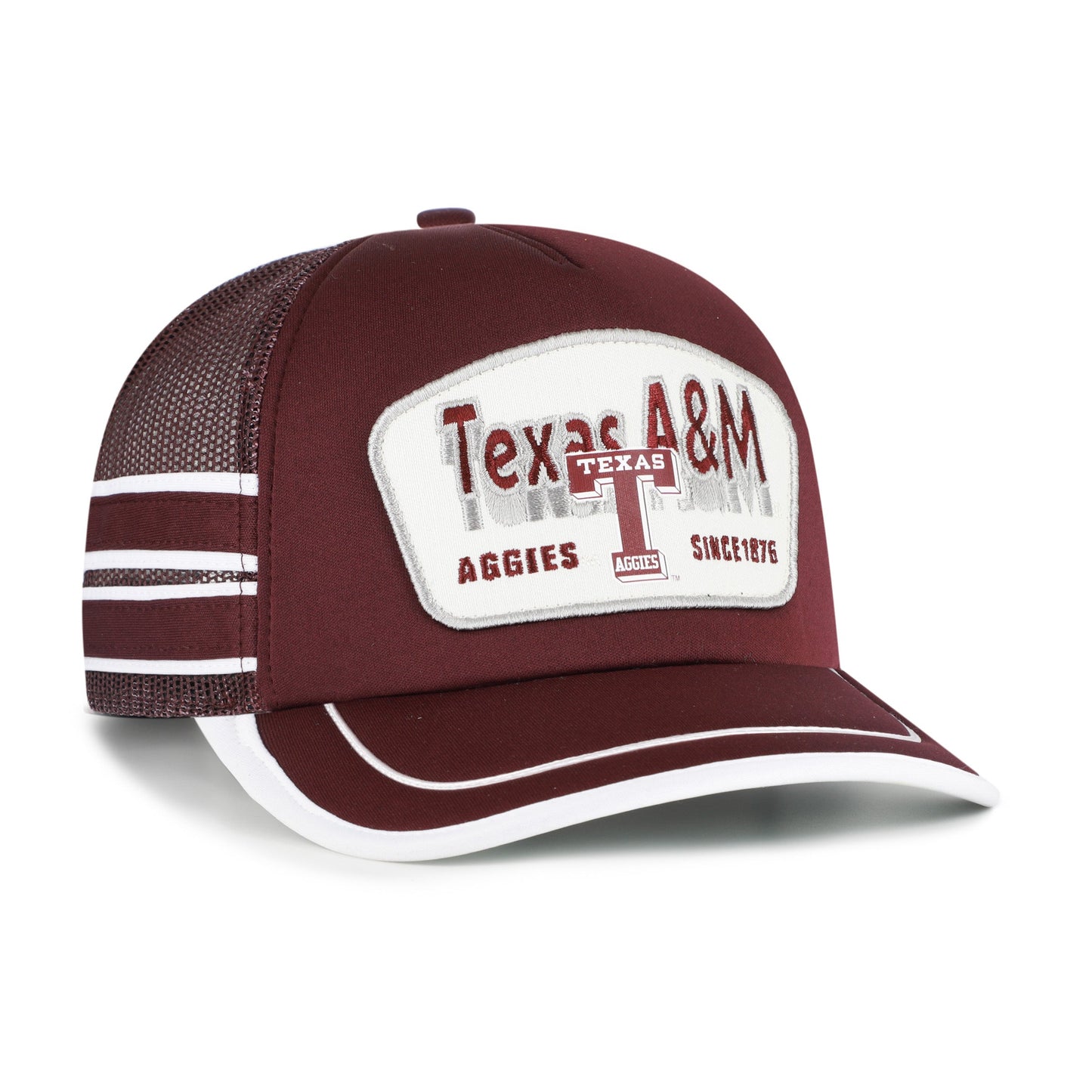 TEXAS A&M AGGIES VINTAGE GRANDSTAND '47 HITCH FOAM FRONT