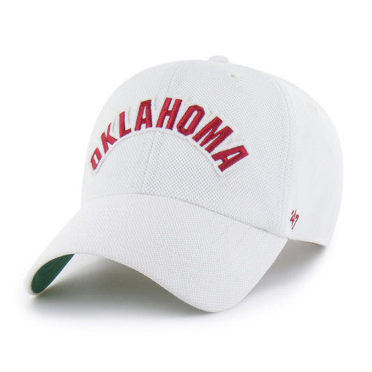 OKLAHOMA SOONERS VINTAGE GRANDSTAND PIQUE SCRIPT '47 CLEAN UP