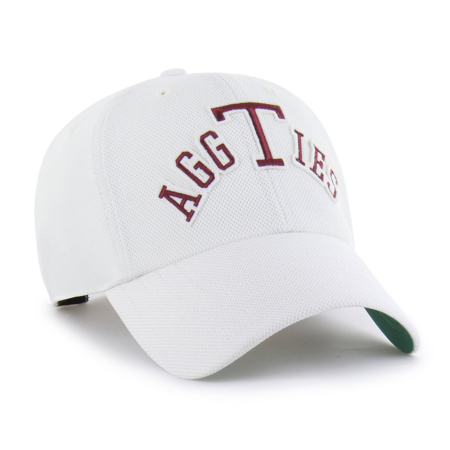 TEXAS A&M AGGIES VINTAGE GRANDSTAND PIQUE SCRIPT '47 CLEAN UP